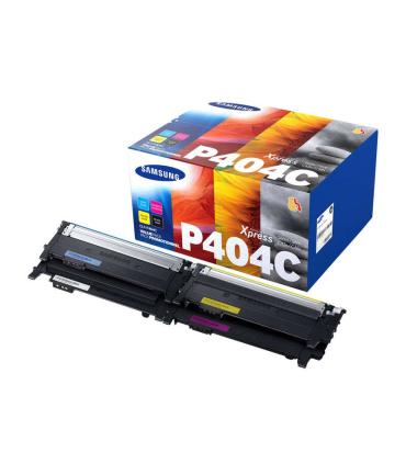 Samsung CLT-P404C Pack de 4 Cartuchos de Toner Originales - SU365A
