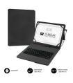 Subblim Keytab Pro USB - Teclado con Funda Universal para Tablets - Comodidad y Flexibilidad al Escribir - Angulo Ideal para Esc