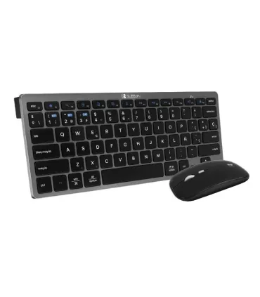 Subblim Combo Multidispositivo - Teclado y Ratón - Tecnología inalámbrica Bluetooth y radiofrecuencia 2.4G - Ratón con batería..