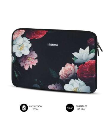 Subblim Funda Trendy de Neopreno - Grosor 3Mm - Resistencia a Golpes y Caidas - Color Flowers