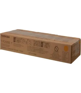 Toshiba T-FC505EY Amarillo Cartucho de Toner Original - 6AJ00000293