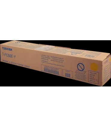 Toshiba T-FC50EY Amarillo Cartucho de Toner Original - 6AJ00000111/6AJ00000225/6AJ00000299