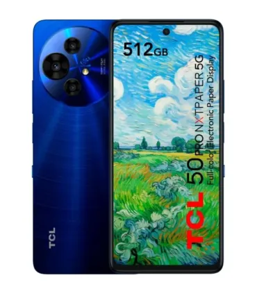 TCL 50 Pro Nxtpaper 5G Smartphone Pantalla 6.78" - 8GB - 512GB - Camara 108MP - Bateria 5010mAh - Color Azul