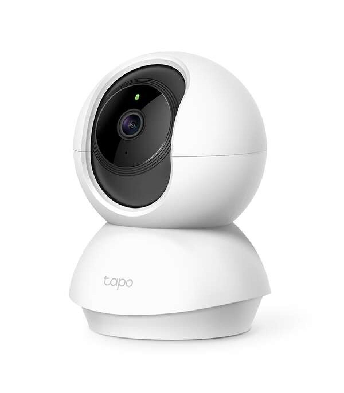 TP-Link Tapo C210 Camara de Seguridad IP WiFi FullHD 1080p - Vision Nocturna - Deteccion de Movimiento - Vision Panoramica 360º.