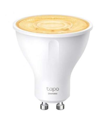 TP-Link Tapo L610 Bombilla Inteligente Wi-Fi Regulable GU10 350lm - Luz Calida 2700K - Control de Voz - Control Remoto - Ahorro.