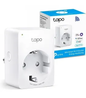 TP-Link Tapo P110 Mini Enchufe Inteligente Wi-Fi - Temporizador - Control por Voz - Programable