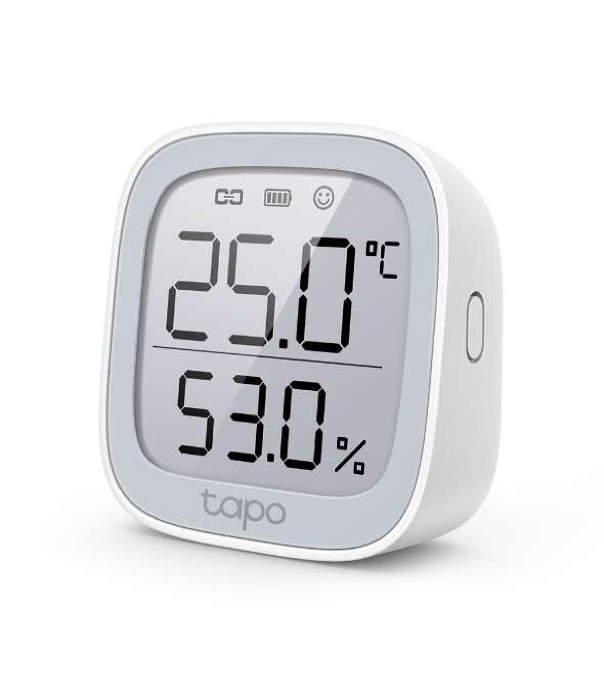 TP-Link Tapo T315 Sensor de Temperatura y Humedad - Pantalla 2.7" - Monitoreo Preciso en Tiempo Real - Notificacion Instantanea.