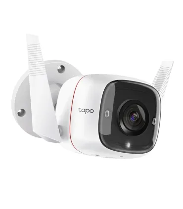 TP-Link Tapo TC65 Camara de Seguridad WiFi 2K+3MP Exterior - Vision Nocturna - Deteccion de Movimiento - Alarma de Luz y Sonido.