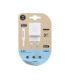 TechOneTech Cargador Doble de Pared + Cable USB-A a Lightning 1m - Recubierto de Nylon Trenzado