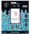 TechOneTech Unicornio Dream Cargador Doble de Pared USB-A - Alto Rendimiento
