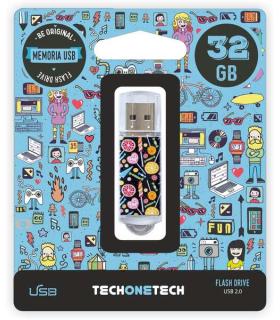 TechOneTech Candy Pop Memoria USB 2.0 32GB (Pendrive