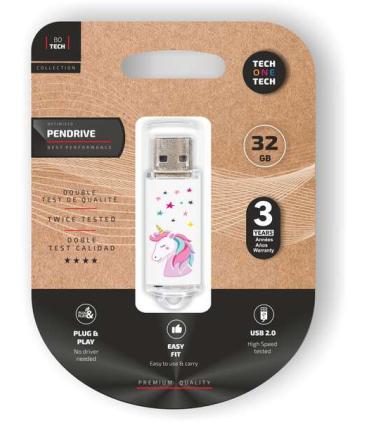 TechOneTech Unicornio Dream Memoria USB 2.0 32GB (Pendrive