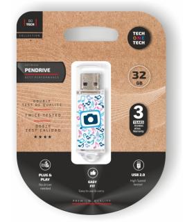 TechOneTech Be Super Foto Dream Memoria USB 2.0 32GB (Pendrive