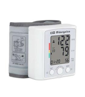 Orbegozo Tensiometro de Muñeca Digital - Control de Tension Facil y Preciso - 60 Memorias para 2 Usuarios - Pantalla LCD Grande.
