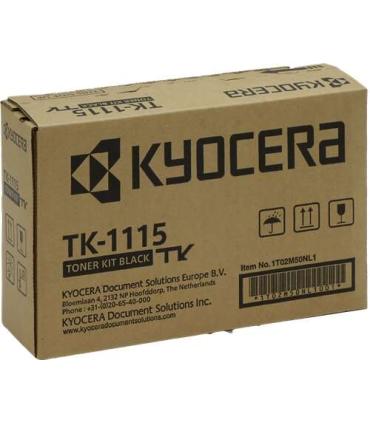 Kyocera TK1115 Negro Cartucho de Toner Original - 1T02M50NL0/1T02M50NL1