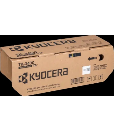 Kyocera TK3400 Negro Cartucho de Toner Original - 1T0C0Y0NL0