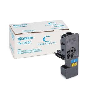 Kyocera TK5230 Cyan Cartucho de Toner Original - 1T02R9CNL0/TK5230C
