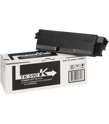 Kyocera TK590 Negro Cartucho de Toner Original - 1T02KV0NL0/TK590K