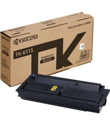 Kyocera TK6115 Negro Cartucho de Toner Original - 1T02P10NL0