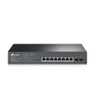 TP-Link Omada Switch Smart Gigabit JetStream - 8 Puertos PoE+ - 2 Ranuras SFP - Montaje en Rack
