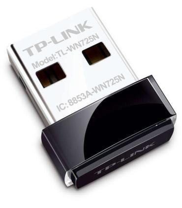 TP-Link TL-WN725N Adaptador USB Nano Inalambrico N de 150Mbps