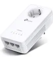 TP-Link Punto de Acceso WiFi AC1200 Doble Banda - Transferencia de hasta 1200Mbps - Enchufe Integrado y 3x RJ45 - 2x2 MIMO