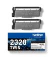 Brother TN2320 Negro Pack de 2 Cartuchos de Toner Originales - TN2320TWIN