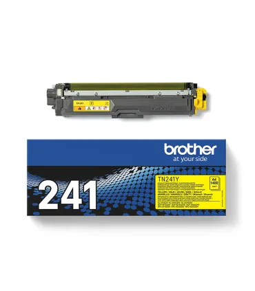 Brother TN241 Amarillo Cartucho de Toner Original - TN241Y