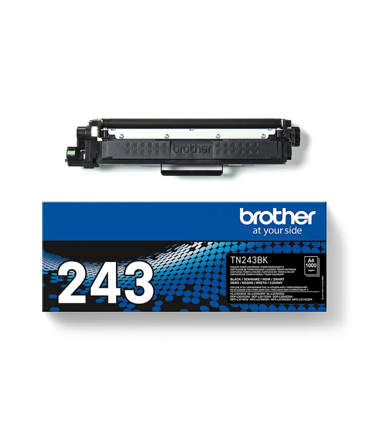 Brother TN243 Negro Cartucho de Toner Original - TN243BK