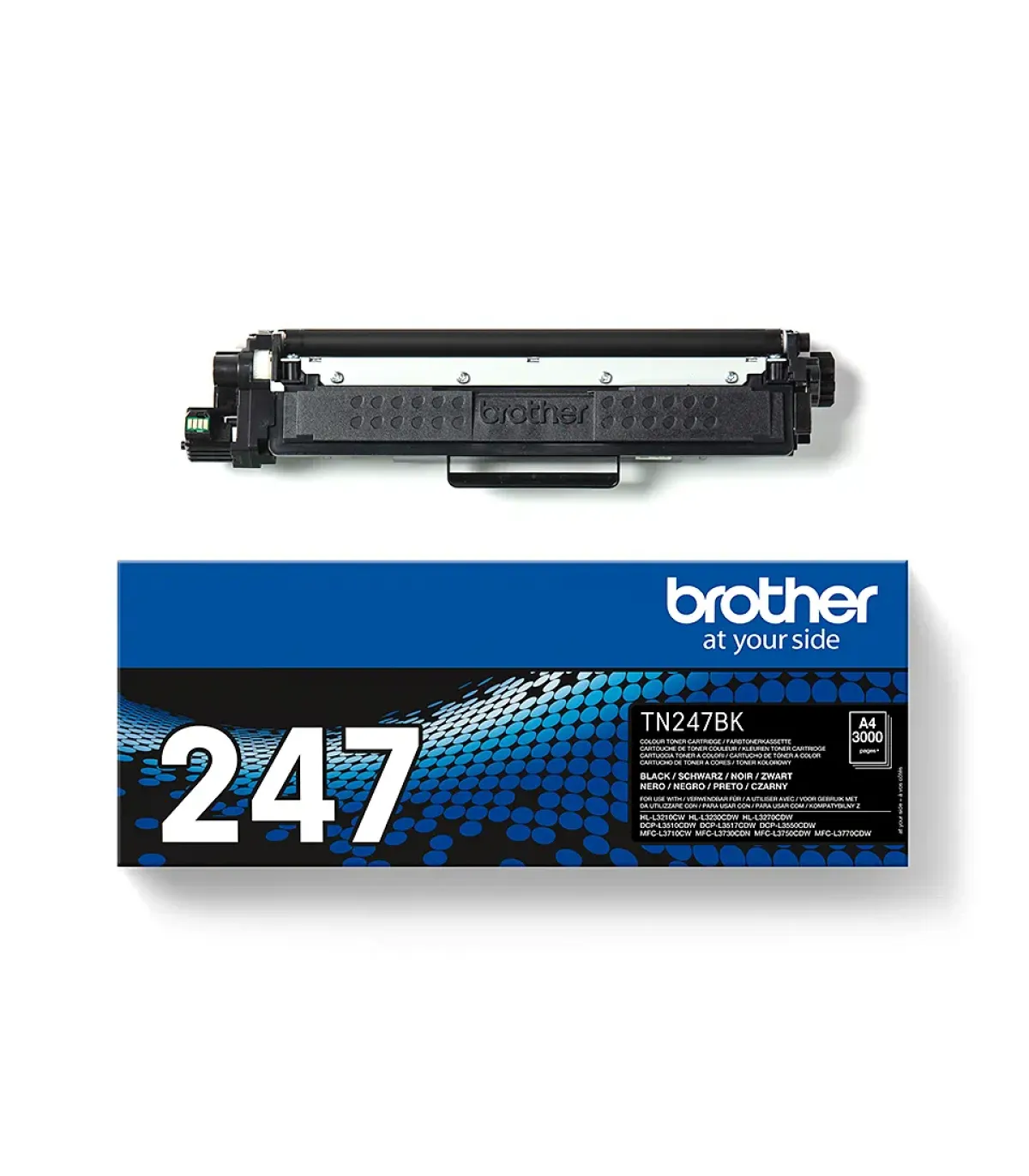 Brother TN247 Negro Cartucho de Toner Original - TN247BK