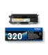 Brother TN320 Negro Cartucho de Toner Original - TN320BK