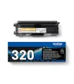 Brother TN320 Negro Cartucho de Toner Original - TN320BK