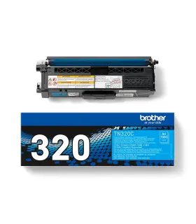 Brother TN320 Cyan Cartucho de Toner Original - TN320C