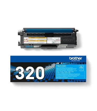 Brother TN320 Cyan Cartucho de Toner Original - TN320C