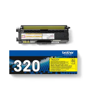 Brother TN320 Amarillo Cartucho de Toner Original - TN320Y