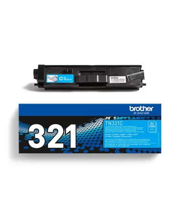 Brother TN321 Cyan Cartucho de Toner Original - TN321C