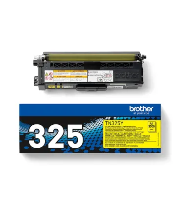Brother TN325 Amarillo Cartucho de Toner Original - TN325Y