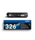 Brother TN326 Negro Cartucho de Toner Original - TN326BK