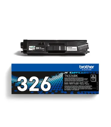 Brother TN326 Negro Cartucho de Toner Original - TN326BK