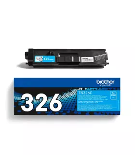 Brother TN326 Cyan Cartucho de Toner Original - TN326C