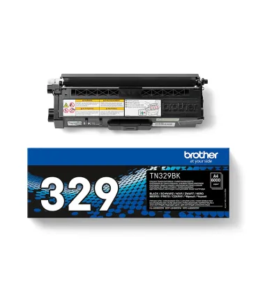 Brother TN329 Negro Cartucho de Toner Original - TN329BK