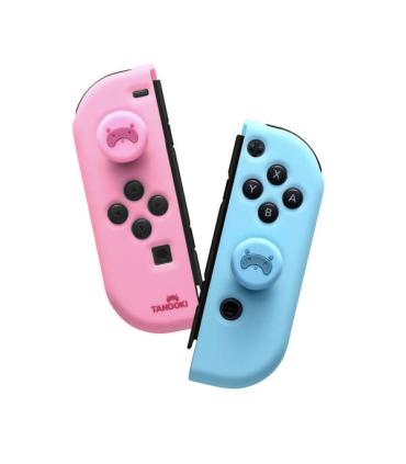 FR-TEC Carcasas Rigidas Switch Tanooki Combo - Mejora el Agarre de los Joysticks - Acabado Mate - Color Varios