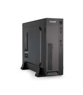 Tooq Caja Slim MATX TQC-3008U3CD 500W Lector Tarjetas - Color Negro
