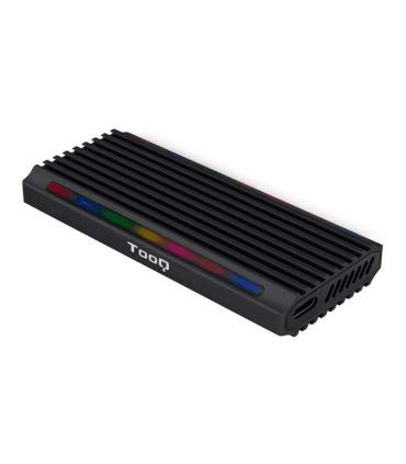 Tooq Shinobi Carcasa Externa SSD M.2 NGFF/NVMe USB-C 3.1 Gen2 RGB