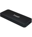 Tooq Carcasa Externa SSD M2 NVMe PCIe USB-C - Color Negro