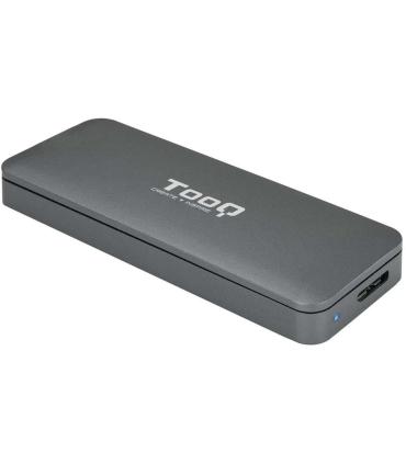 Tooq Carcasa Externa SSD M2 NGFF USB-C - Color Gris