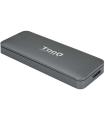 Tooq Carcasa Externa SSD M2 NGFF USB-C - Color Gris