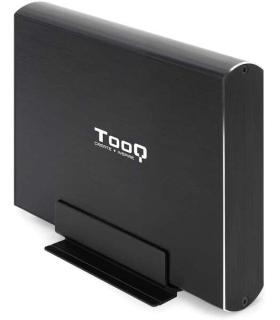 Tooq Carcasa Externa HDD 3.5" SATA USB 3.0/3.1 Gen1 con Soporte - Color Negro