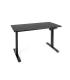 Tooq Origami Mesa de Escritorio Electrica Ajustable en Altura 730-1180mm - Motor DC 100-240V - Tablero de MDF 18mm - Color Negro