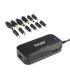 Tooq Cargador Universal para Portatil 90W - USB - 12 Adaptadores - Voltaje 15-24V